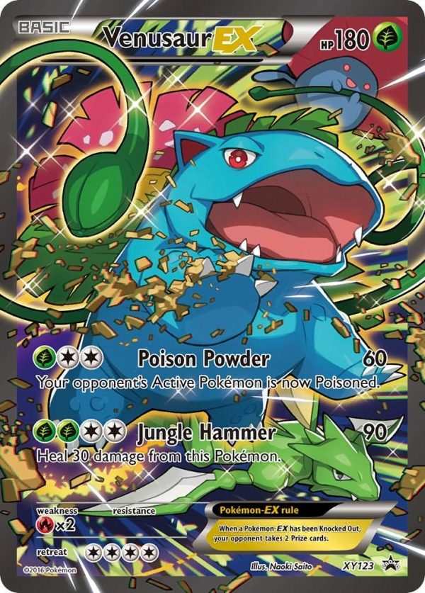 Pokemon Venusaur EX Red & Blue Collection — ouvert en live Pokemon Venusaur EX Red & Blue Collection — ouvert en live