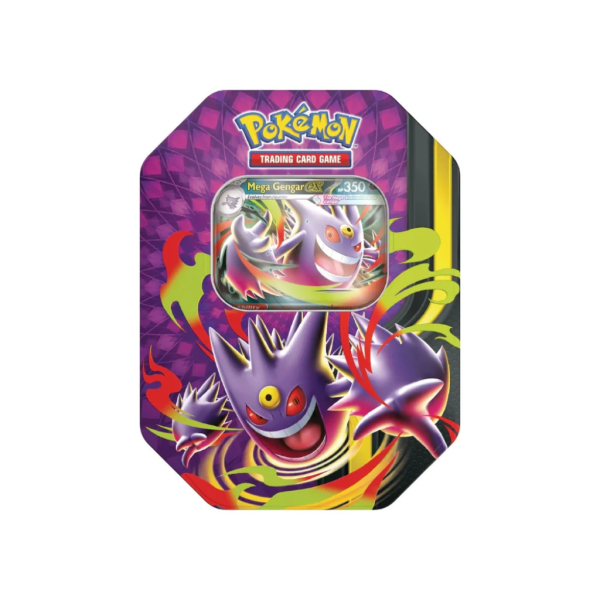 Pokemon Mega Moonlit Tin (Gengar) — ouvert en live