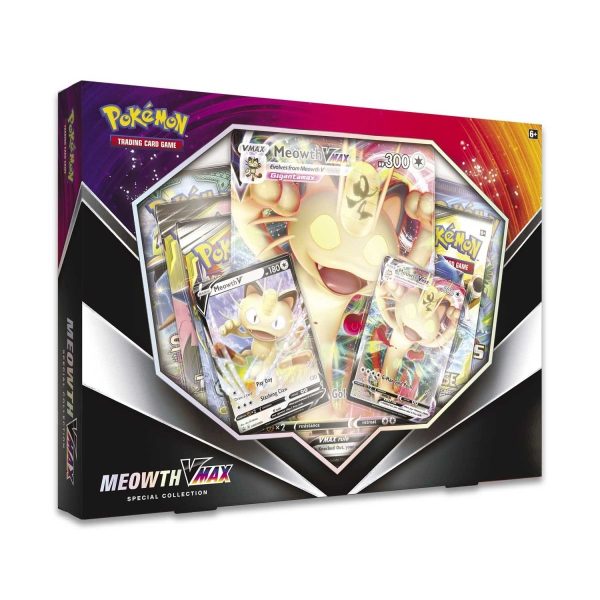 Pokemon Meowth Vmax Special Collection — ouvert en live