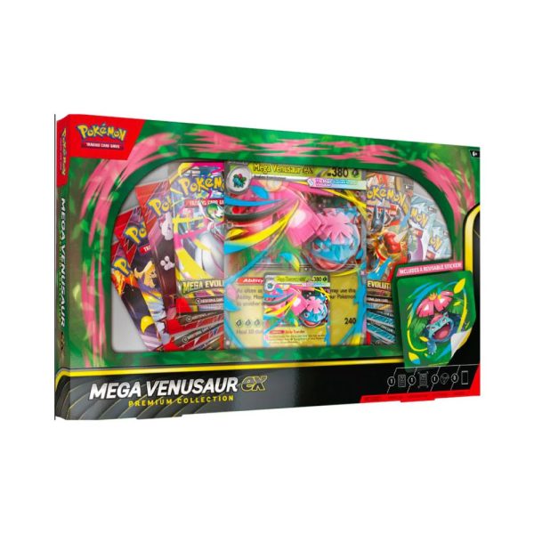 Pokemon Mega Venusaur EX Premium Collection — ouvert en live