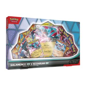 Pokemon Salamence EX & Reshiram EX Premium Collection — ouvert en live Pokemon Salamence EX & Reshiram EX Premium Collection — ouvert en live