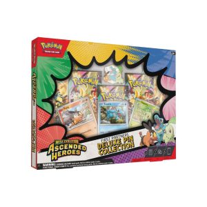 Pokemon Ascended Heroes Deluxe Pin Collection — ouvert en live