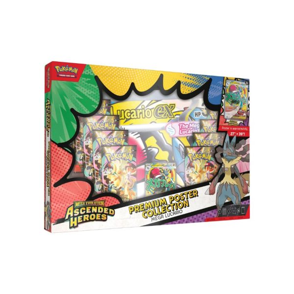 Pokemon Ascended Heroes Premium Poster Collection Lucario — ouvert en live Pokemon Ascended Heroes Premium Poster Collection Lucario — ouvert en live
