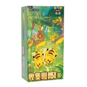 Pokemon 151 Gathering Booster Box (Chinese) — ouvert en live