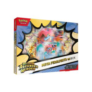 Pokemon Ascended Heroes Mega Feraligatr ex Box — ouvert en live