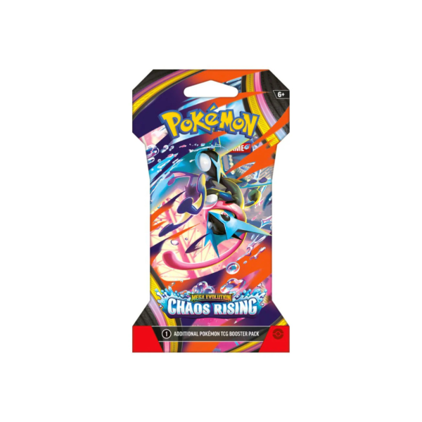 Pokemon Chaos Rising Sleeved Booster Pack — ouvert en live