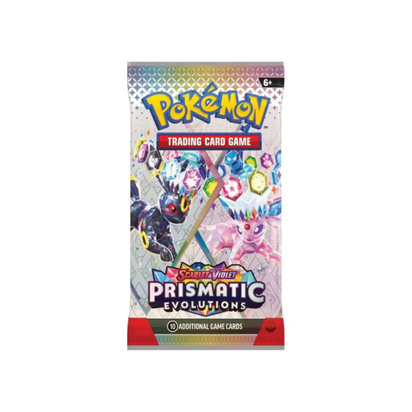 Pokemon Prismatic Evolution Booster Pack — ouvert en live