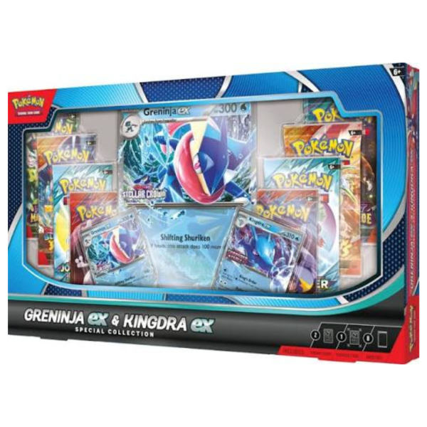 Pokemon Greninja ex & Kingdra ex Special Collection — ouvert en live
