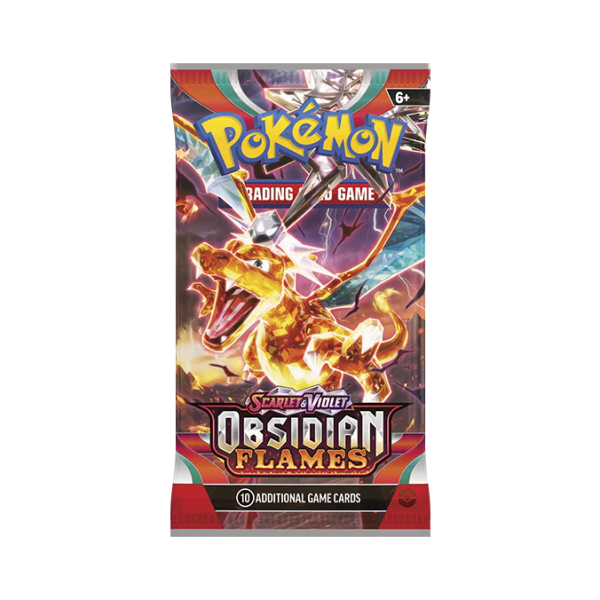 Booster Pack Pokémon Obsidian Flames — ouvert en live Booster Pack Pokémon Obsidian Flames — ouvert en live